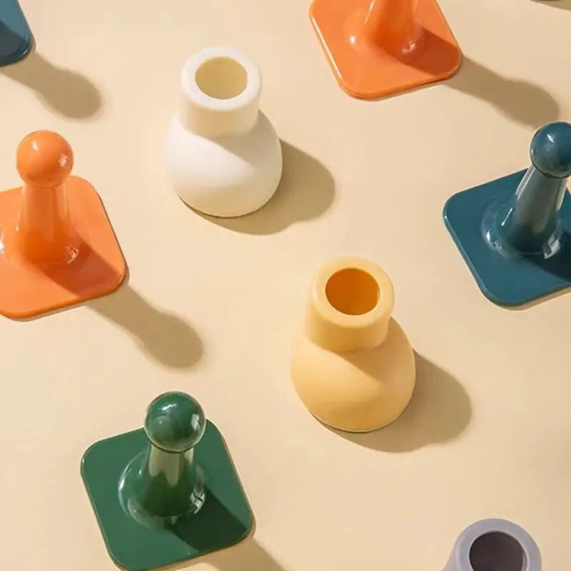 Silicone Self-Adhesive Door Stopper – Magnetic & Baby-Safe