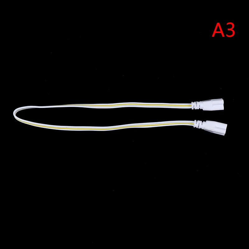 T4 T5 T8 LED Tube 3-Pin Double-End Connector Cable Wire