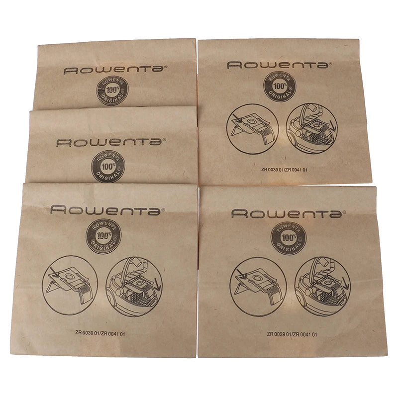 5-Pack Universal Vacuum Cleaner Replacement Paper Dust Bags