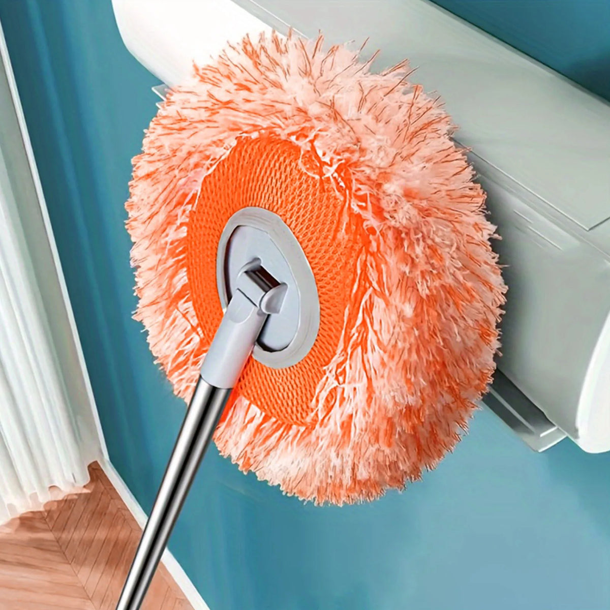 Round Microfiber Replacement Mop Pad – Wet & Dry Multi-Surface