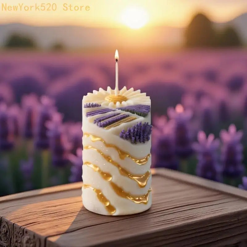 Cylinder Column Silicone Mold – Candle, Resin & Soap Making