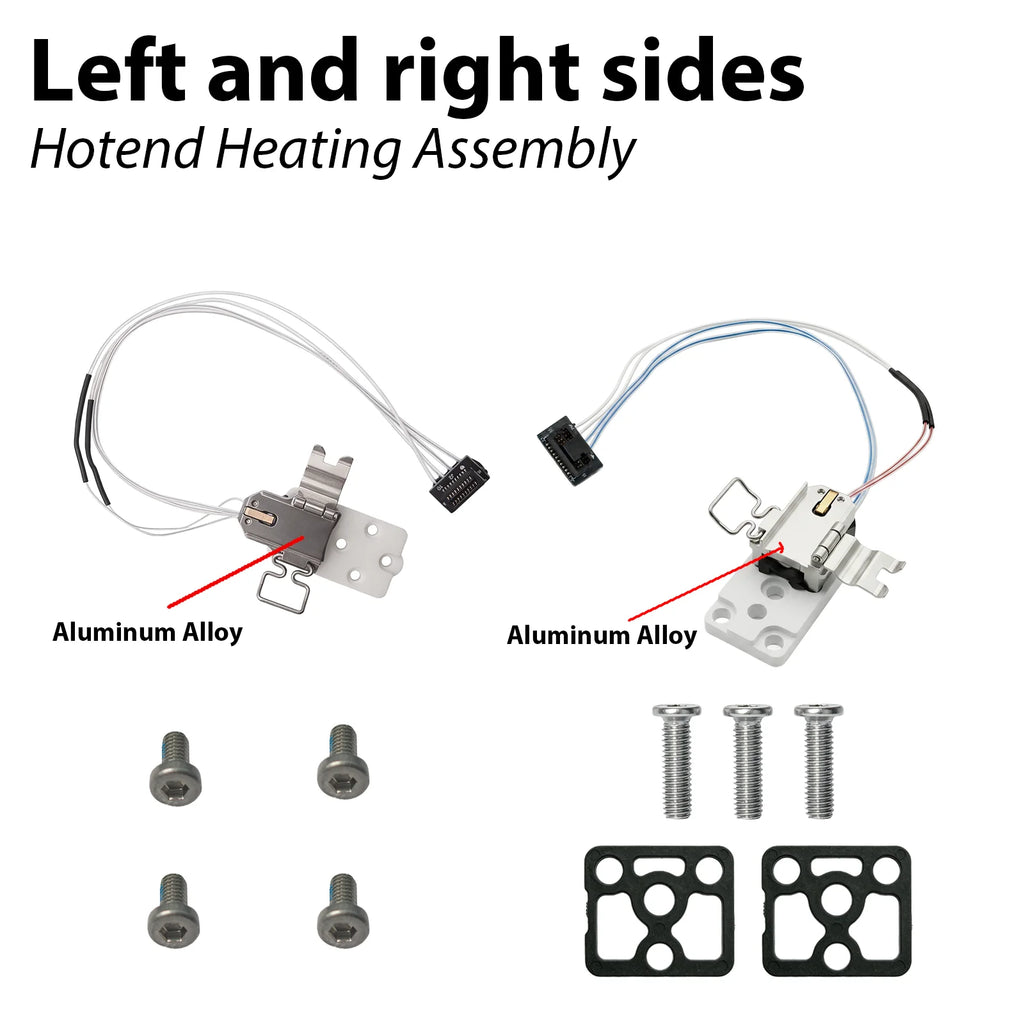 Bambu Lab H2D H2C Hotend Heating Assembly – Heater & Thermistor