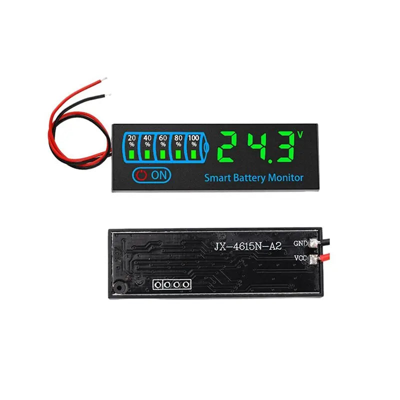 6-Pack Battery Level Indicator Tester 7–55V LED Display Module