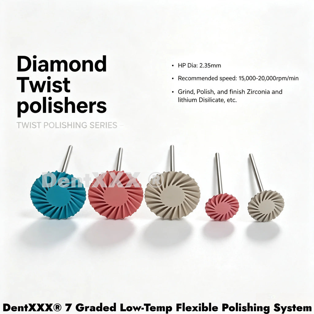 27-Pc Diamond Polishing Tools Kit – Wheels, Discs & Brushes