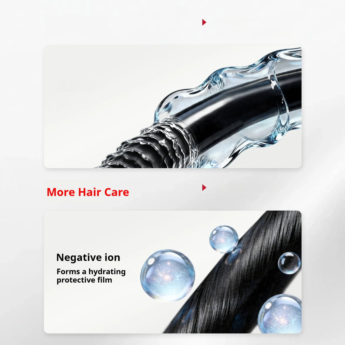 Cold Mist Hair Straightener – 3-in-1 Ionic Flat Iron