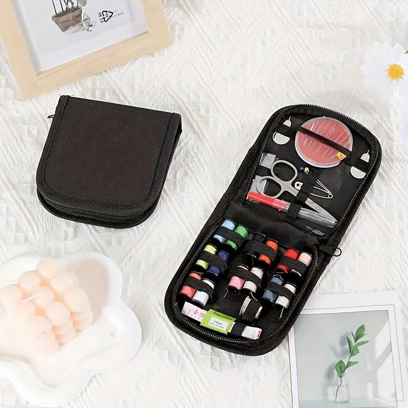 Portable Travel Sewing Kit Box – Complete Sewing Tools Set