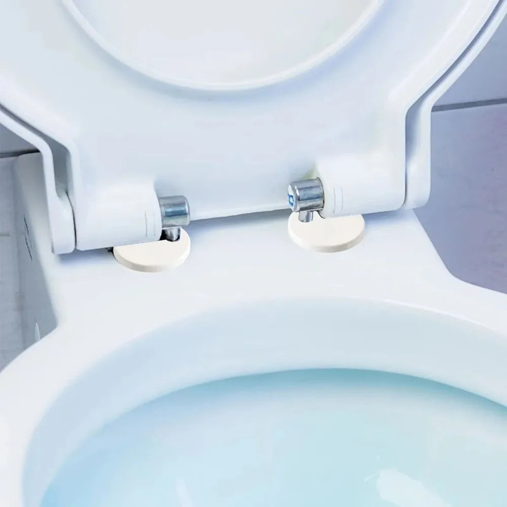 Toilet Bolt Caps PVC & Stainless Steel 55/60/65mm | 1 Pair