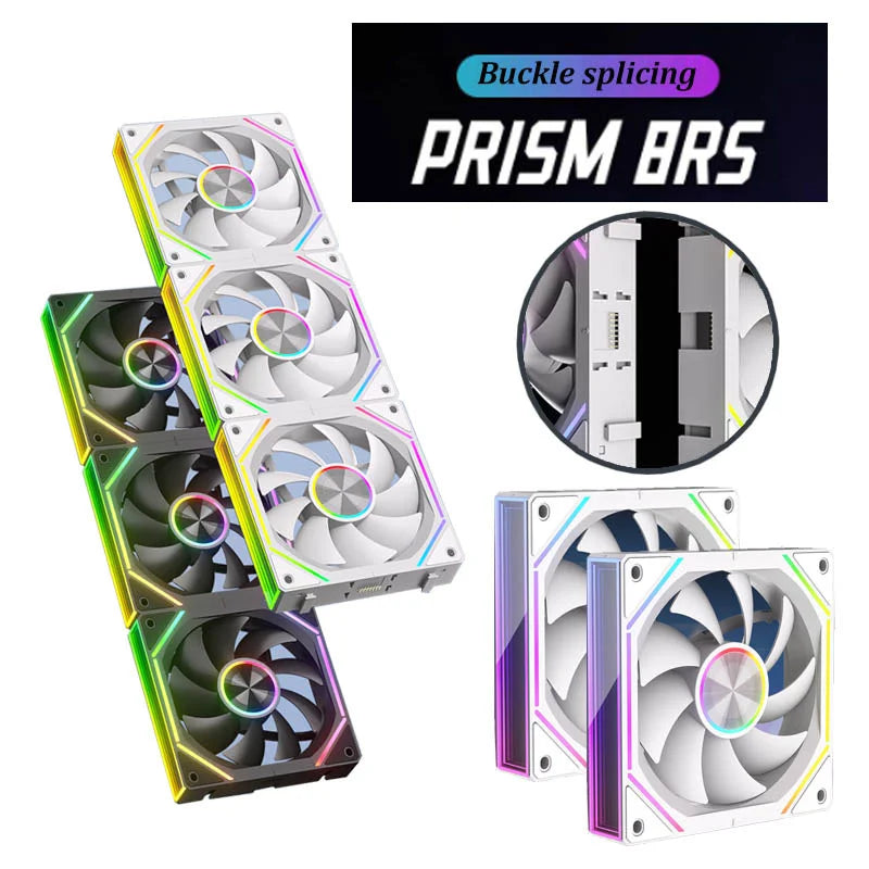K4 ARGB 120mm PC Case Fan Triple Pack – Wireless Sync & Temp Control