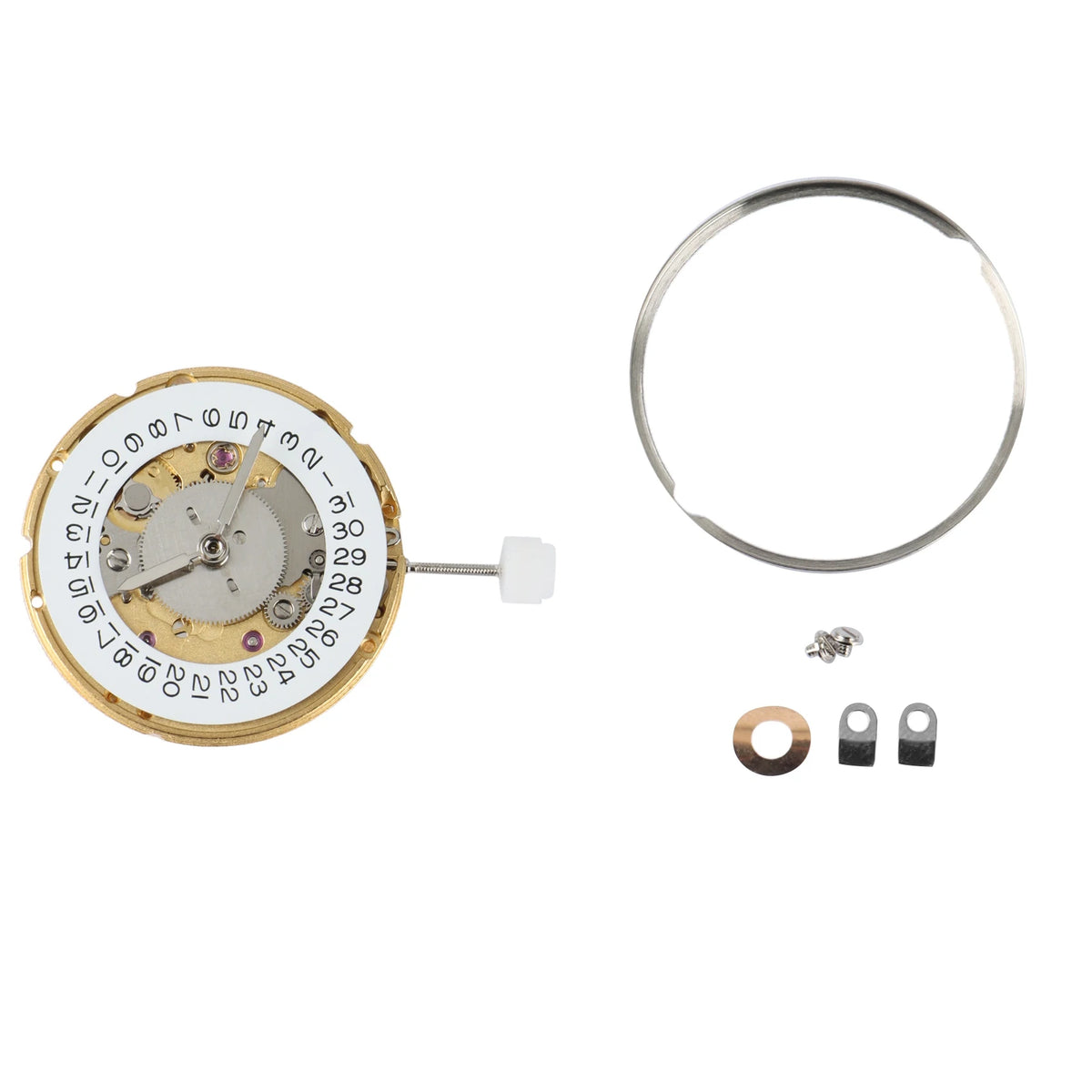 GMT Mechanical Watch Movement 4 Hands – 6460 Replacement