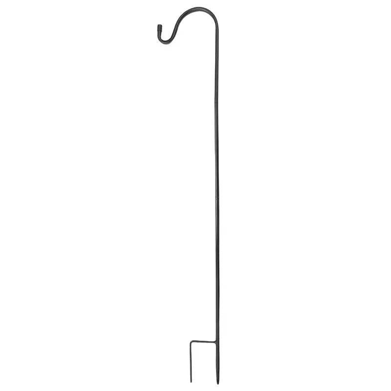 Rust-Resistant Shepherd Hook Garden Stake & Bird Feeder Pole