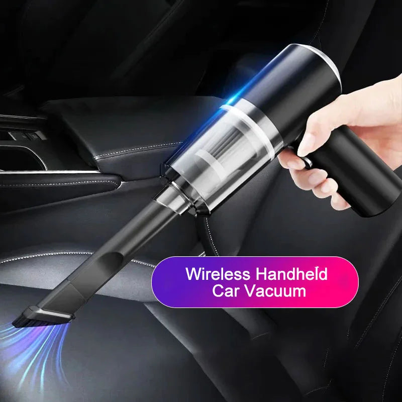 JETTING 120W Wireless Handheld Mini Vacuum Cleaner – USB Rechargeable