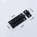 Stainless Steel Sliding Door Bolt Latch Lock 1.5–4 Inch