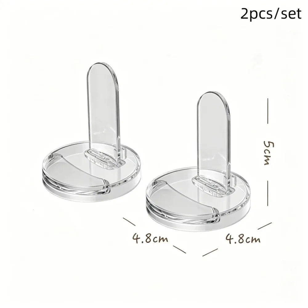 Clear Acrylic Keychain & Photocard Display Stand | 1/2/3 Pcs