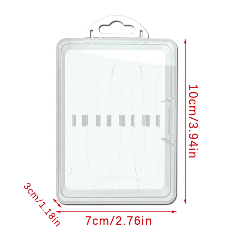 Electric Toothbrush Head Storage Case – Clear Travel Box