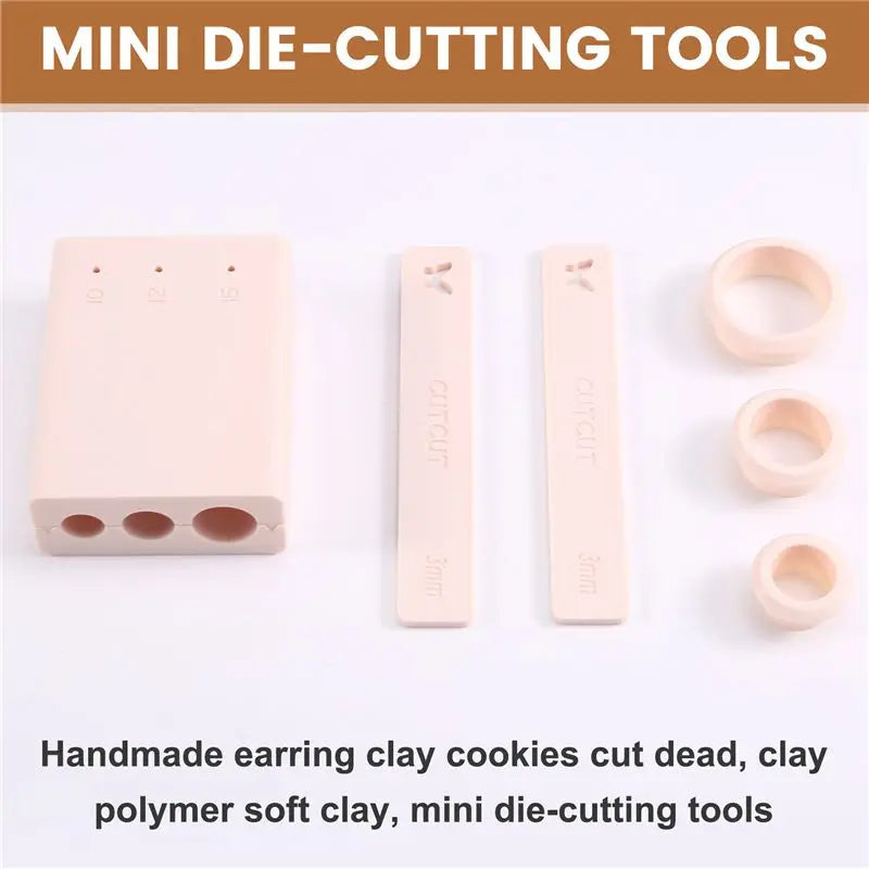 Polymer Clay Cutter Bead Rolling Ball Mold DIY Earring Tool