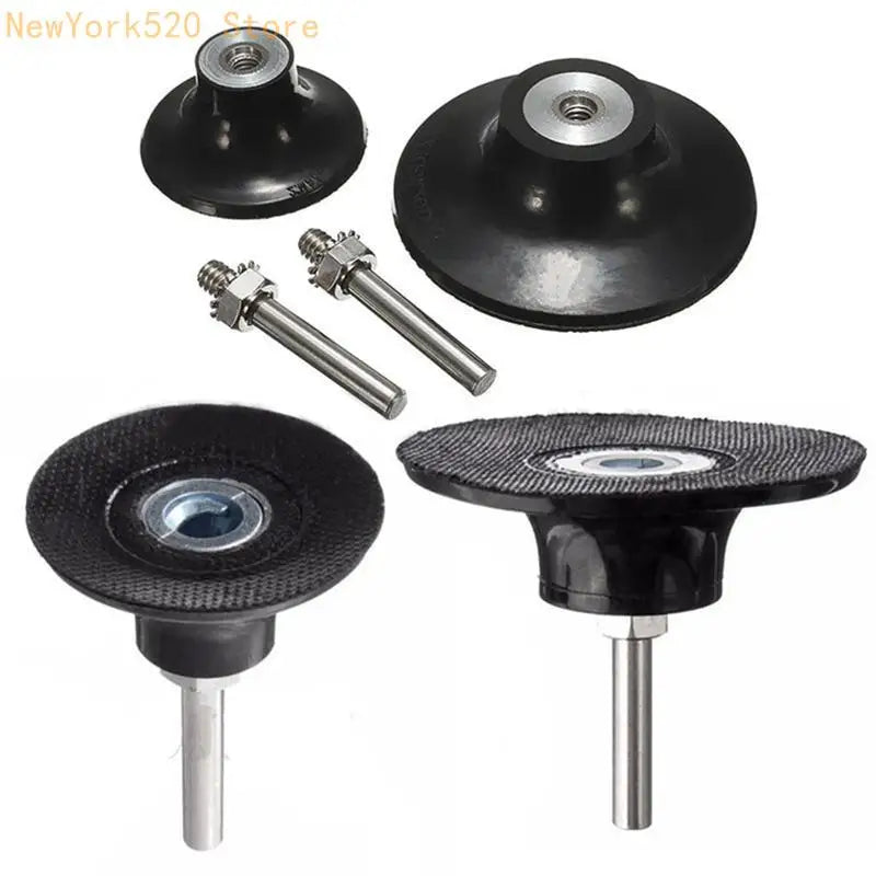 Rubber Sanding Disc Holder Set for Die Grinder – 3 Sizes