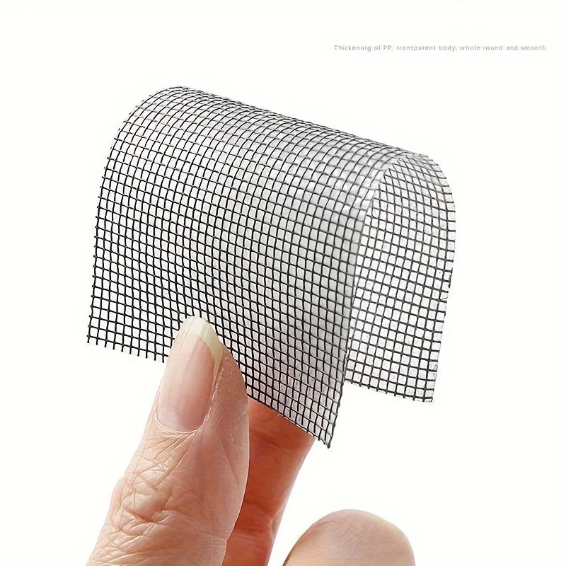Window Screen Repair Tape – Self-Adhesive Mesh Patch Roll