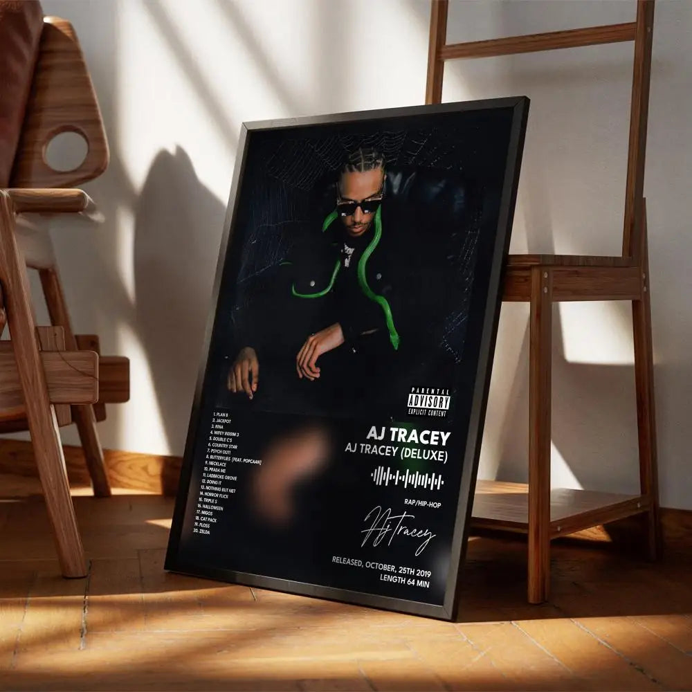 AJ Tracey Rap Music Wall Art Poster – Waterproof Paper Print