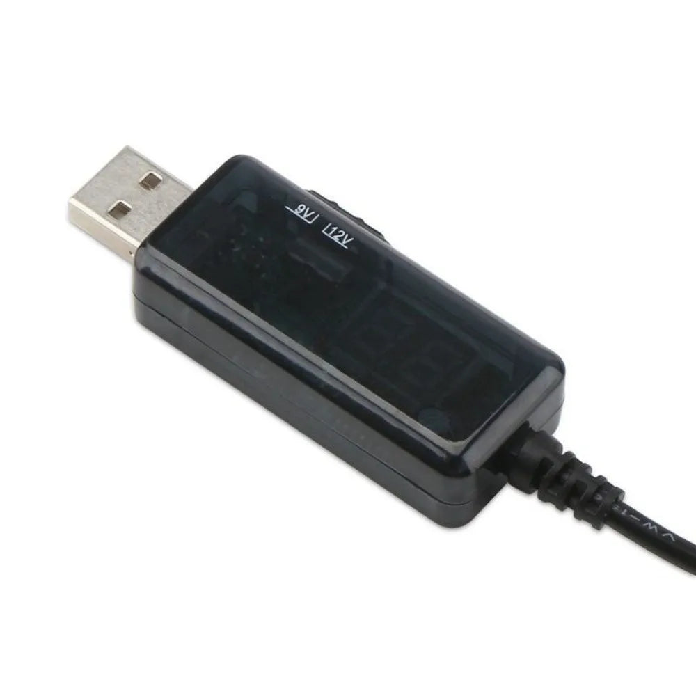 USB to DC Boost Converter 5V to 9V/12V Step-Up Power Adapter