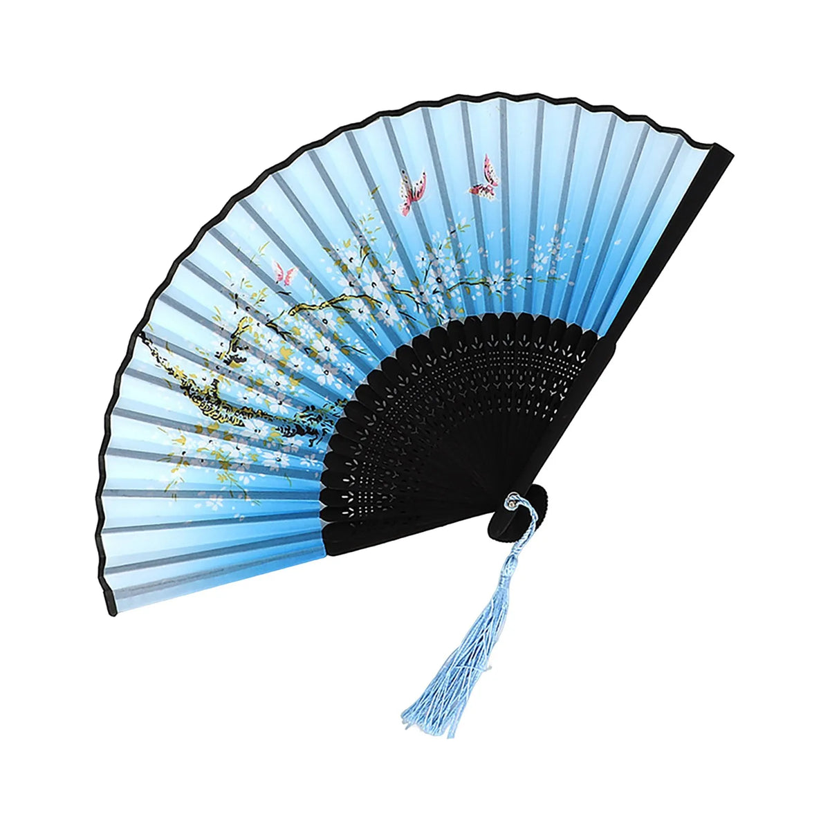 Vintage Folding Hand Fan – Chinese Dance & Home Décor Gift