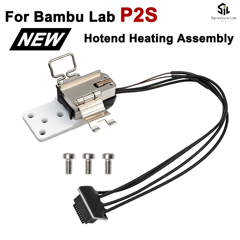 Upgraded Heating Assembly for Bambu Lab P2S Hotend