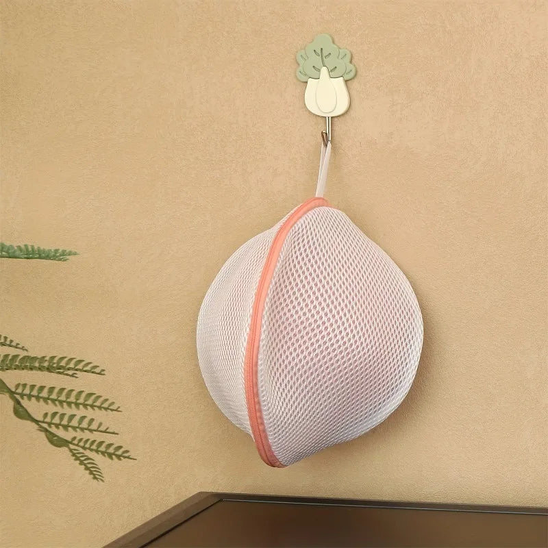 Semicircular Bra Laundry Bag – Protects Delicates & Socks