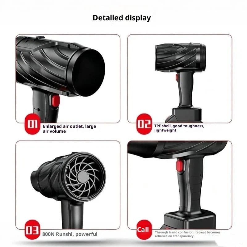 VIBE Cordless Electric Air Blower – Car, Yard & Workshop