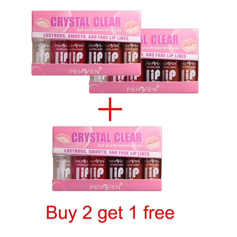 OREADEX 6-Pc Hydrating Lip Gloss Set – Moisturizing Lip Oil