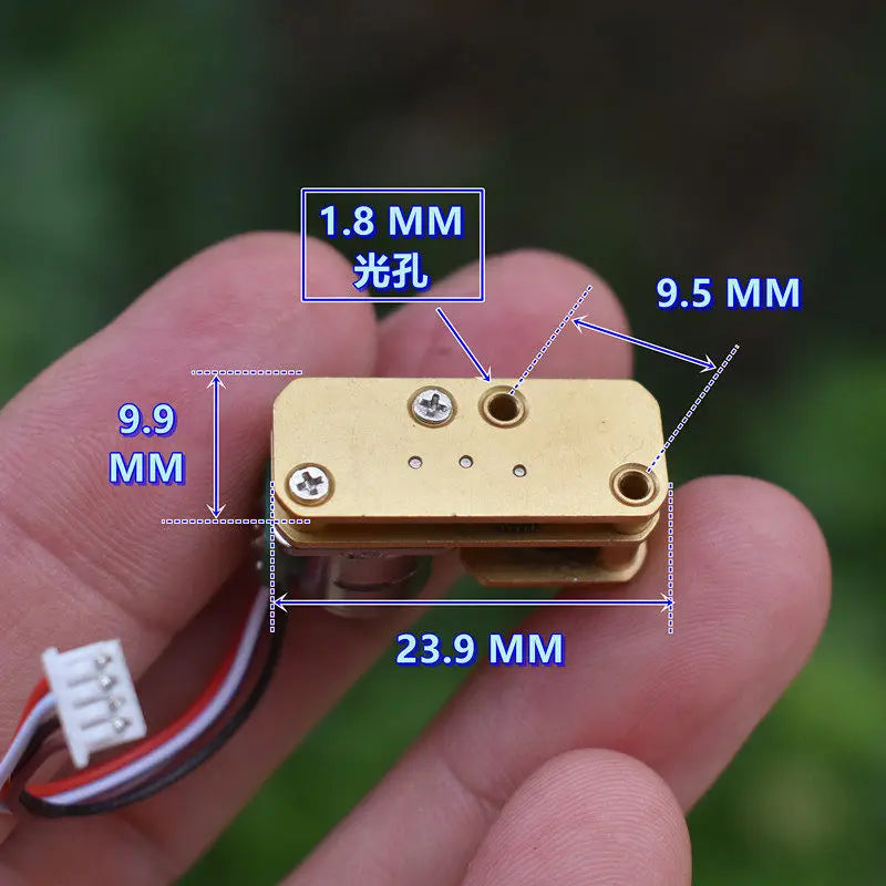 Mini 10mm 2-Phase Stepper Gear Motor | Planetary Metal Gear