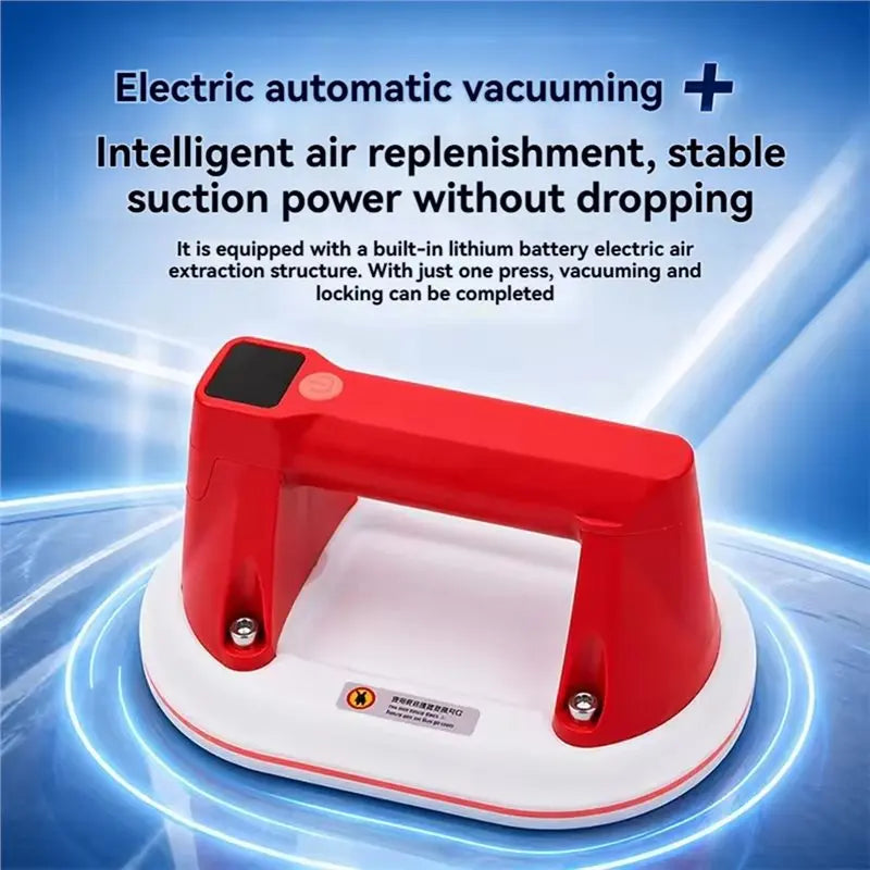 Digital Electric Tile Suction Cup – Rechargeable Vacuum Lifter