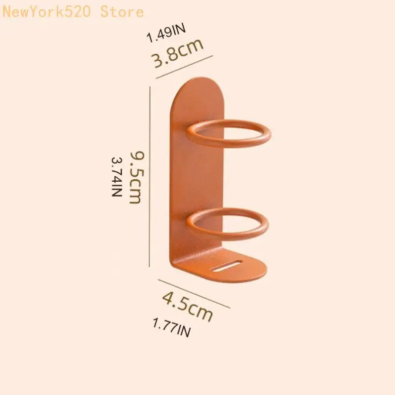 Wall Mount Toothbrush & Shaver Holder – No-Drill Storage