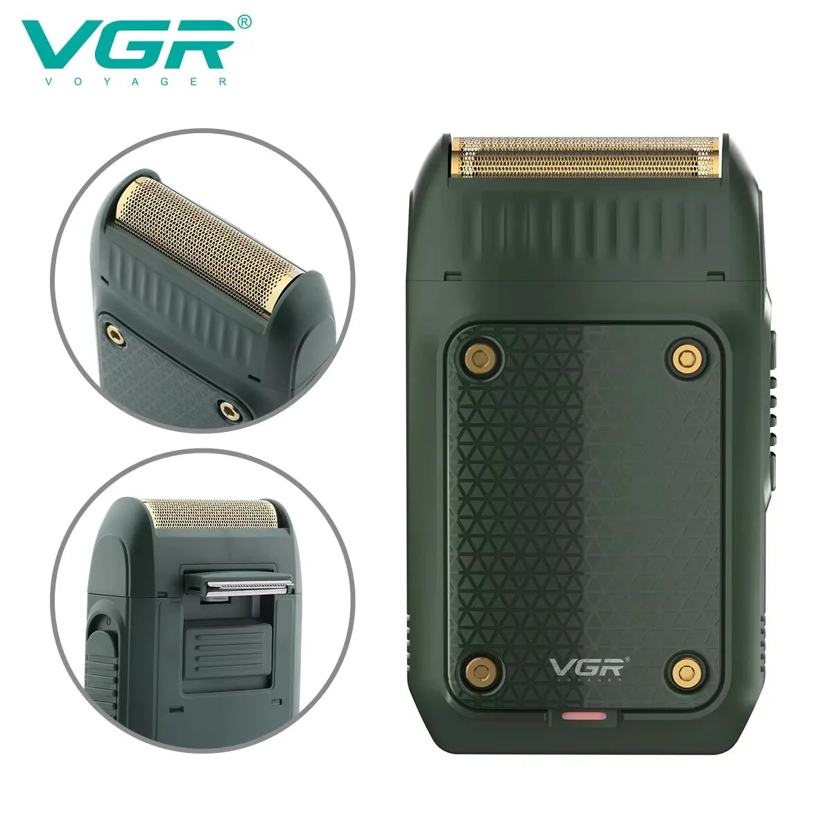 VGR V-353 Rechargeable Electric Shaver & Beard Trimmer for Men
