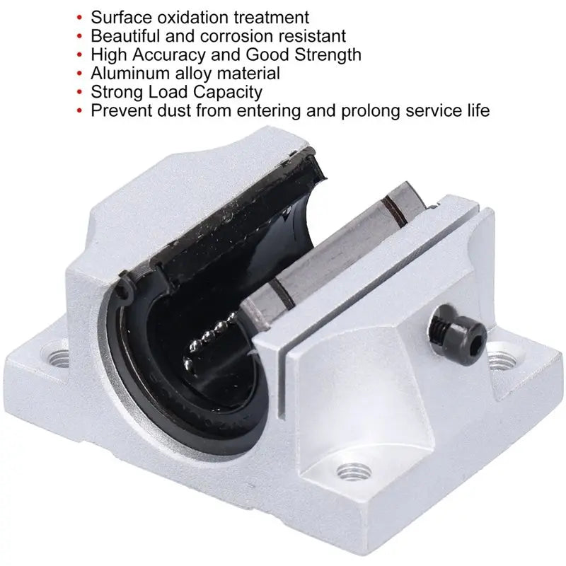 TBR20UU Linear Slider Bearing Block – 20mm Bore Diameter