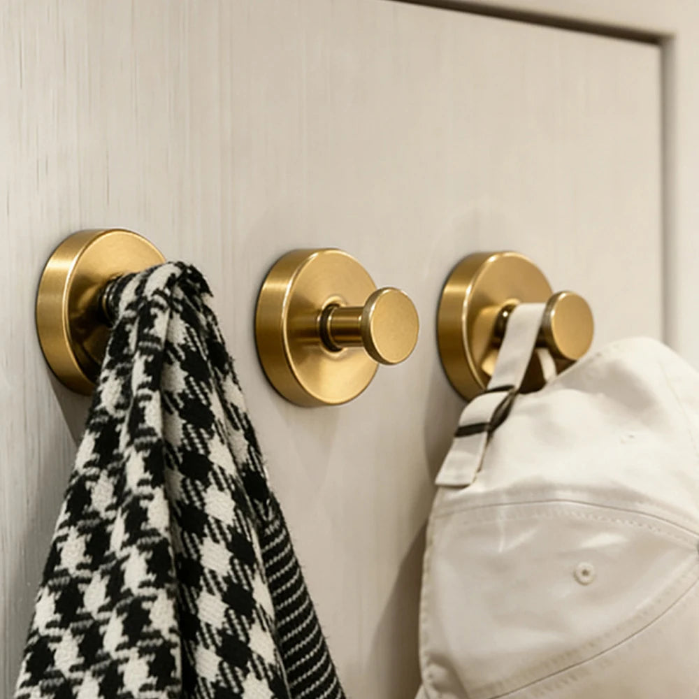 No-Drill Suction Cup Hooks Stainless Steel – Bathroom & Kitchen