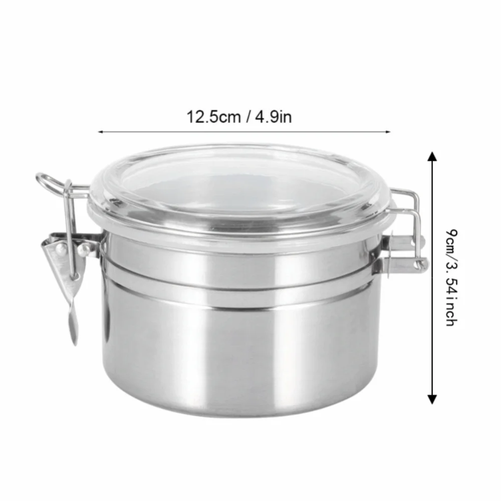 Stainless Steel Airtight Coffee Canister 750ml–1500ml | VIBE