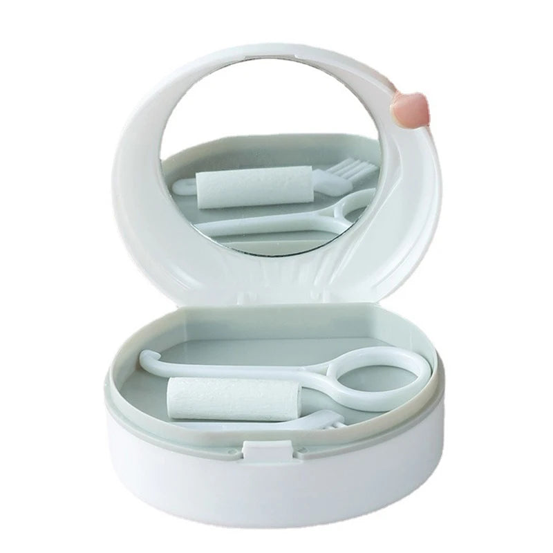 Aligner Case with Mirror – Retainer & Mouth Guard Organizer