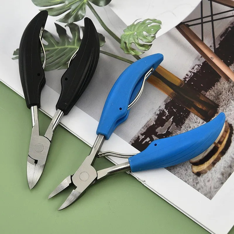 Professional Toenail Clippers Sharp Curved Blade Thick Nail Tool