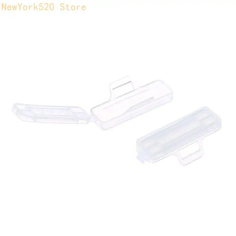50-Pack Waterproof Transparent Nylon Cable Label Cards