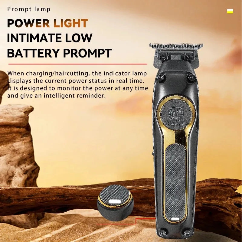 Kemei KM-2350 Cordless Zero Gap Hair Trimmer & Clipper