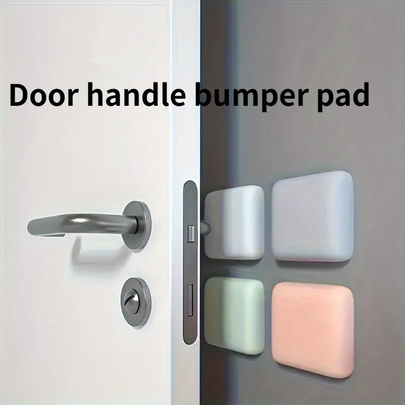 Self-Adhesive Door Stopper – Wall & Handle Guard | VIBE