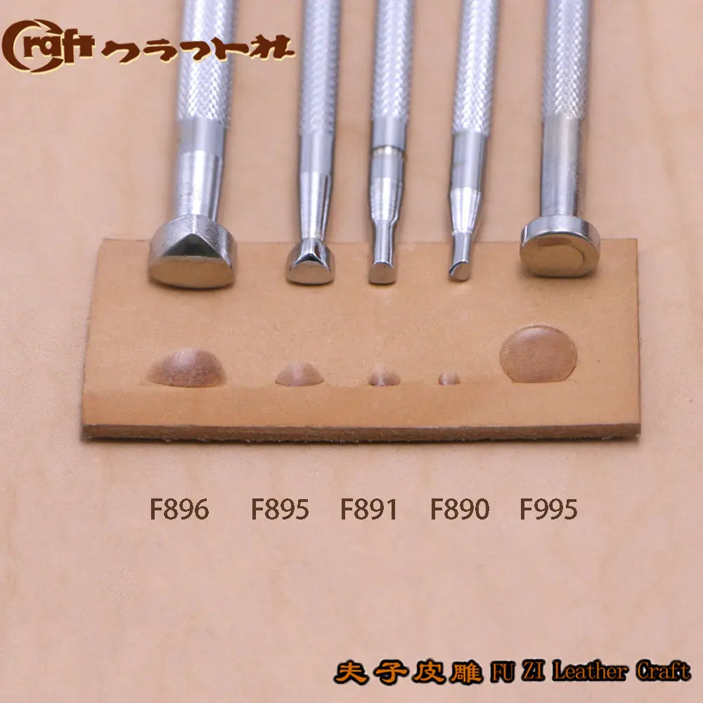 Leather Craft Engraving Stamp Set F890 F891 F895 F896 F995