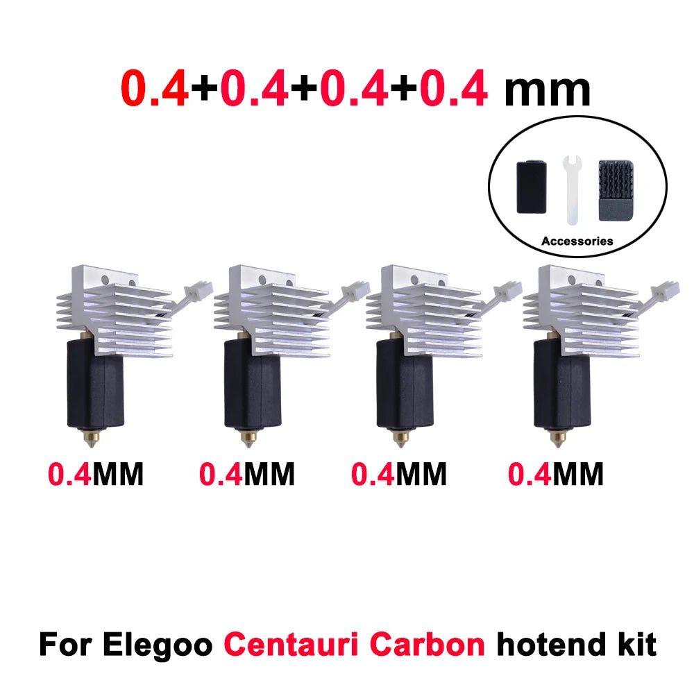 Sprouture Lab Elegoo Centauri Carbon Hotend Kit 0.2–0.8mm