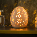 Rustic Easter Egg Glass Dome Ornament | Resin Décor