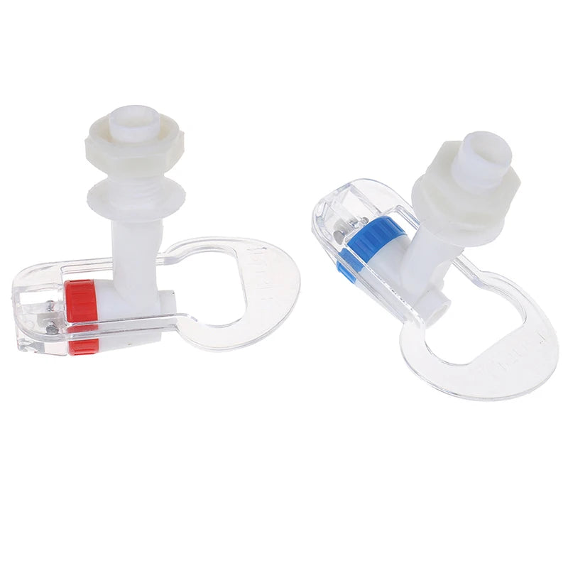 2-Pack Push Water Tap Replacement for Water Dispensers – Red & Blue