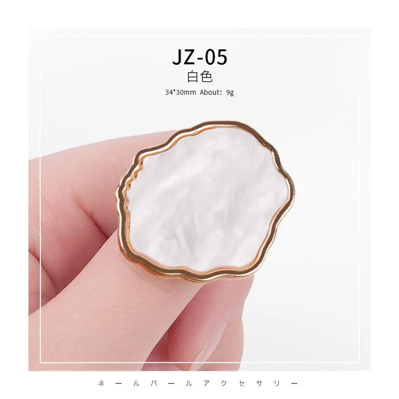 Wearable Nail Ring Palette – Resin Gel Polish Mixing Tray