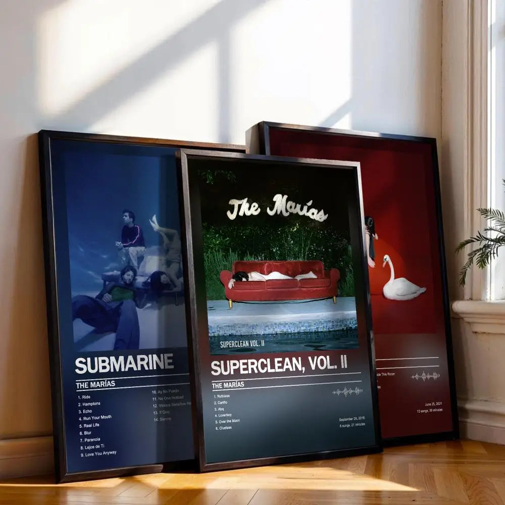 The Marias Album Cover Poster – Canvas Print Wall Art Decor