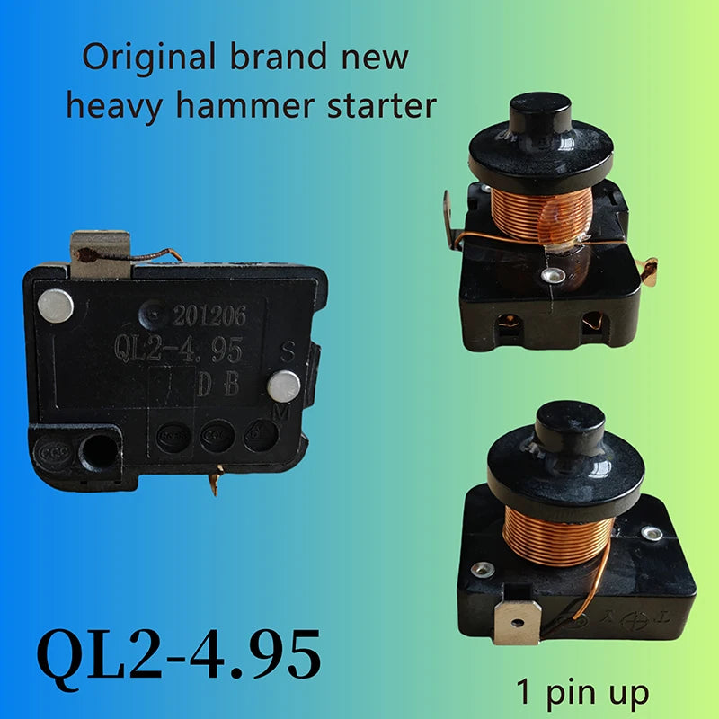 2-Pack QL2 Refrigerator Compressor Starter Thermal Protector
