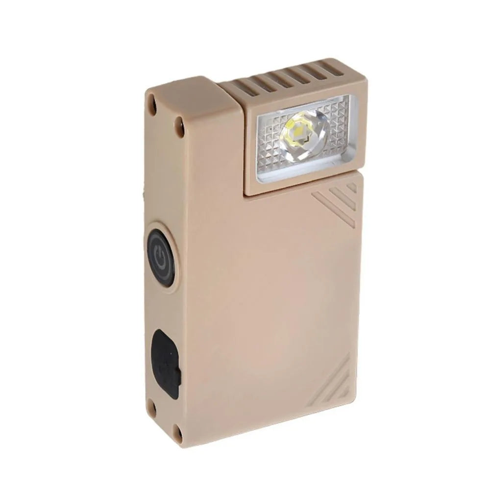 Mini USB Rechargeable Flashlight – Magnetic & Adjustable Angle