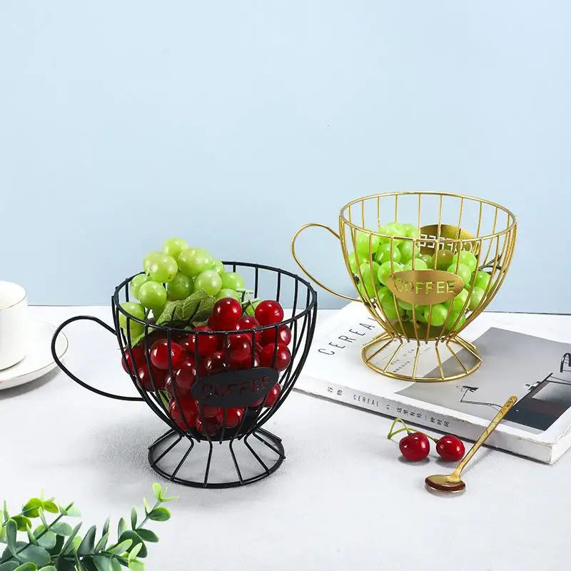 Metal Coffee Cup Pod Organizer – Large Capacity Holder