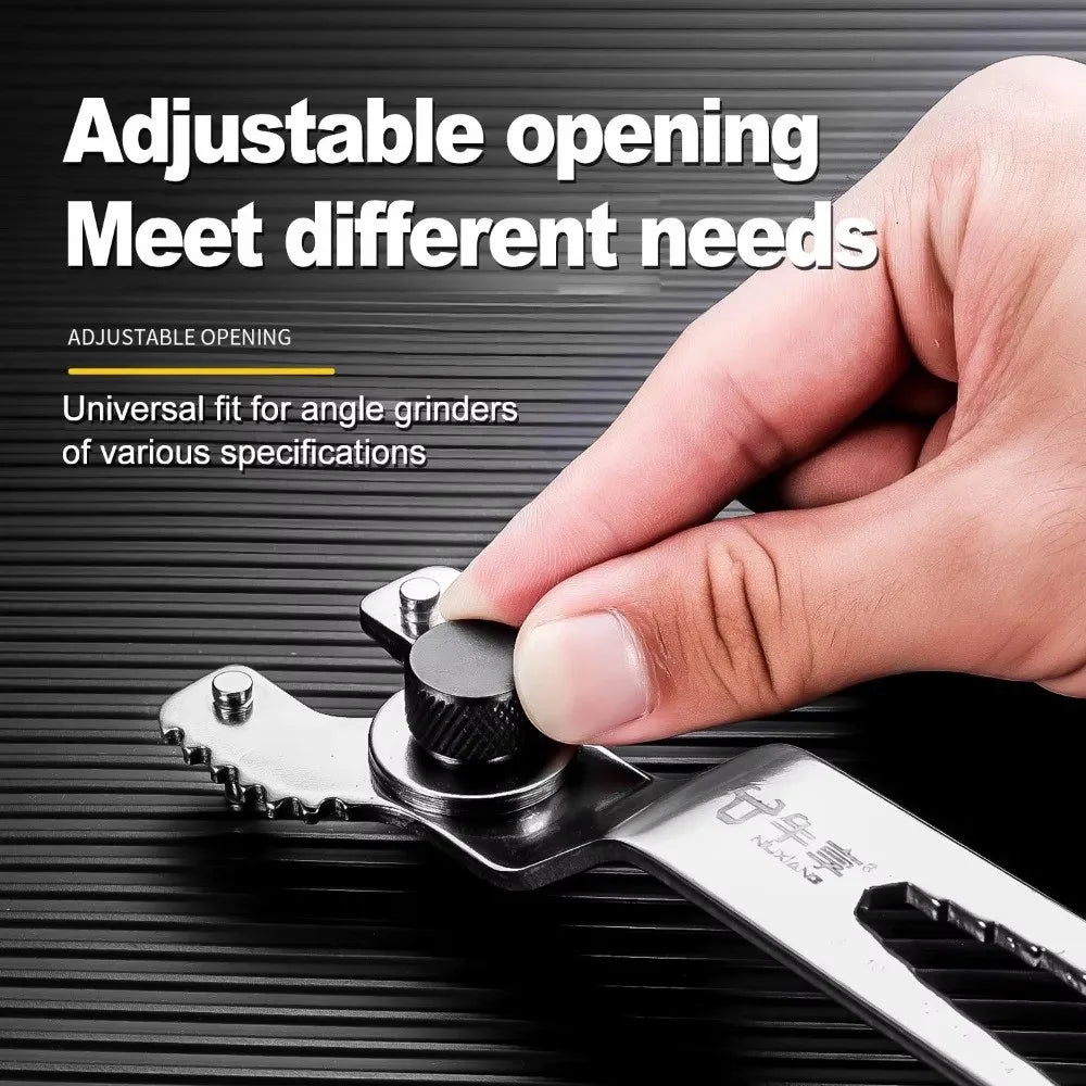 Adjustable Angle Grinder Wrench – Multi-Function Disc Tool
